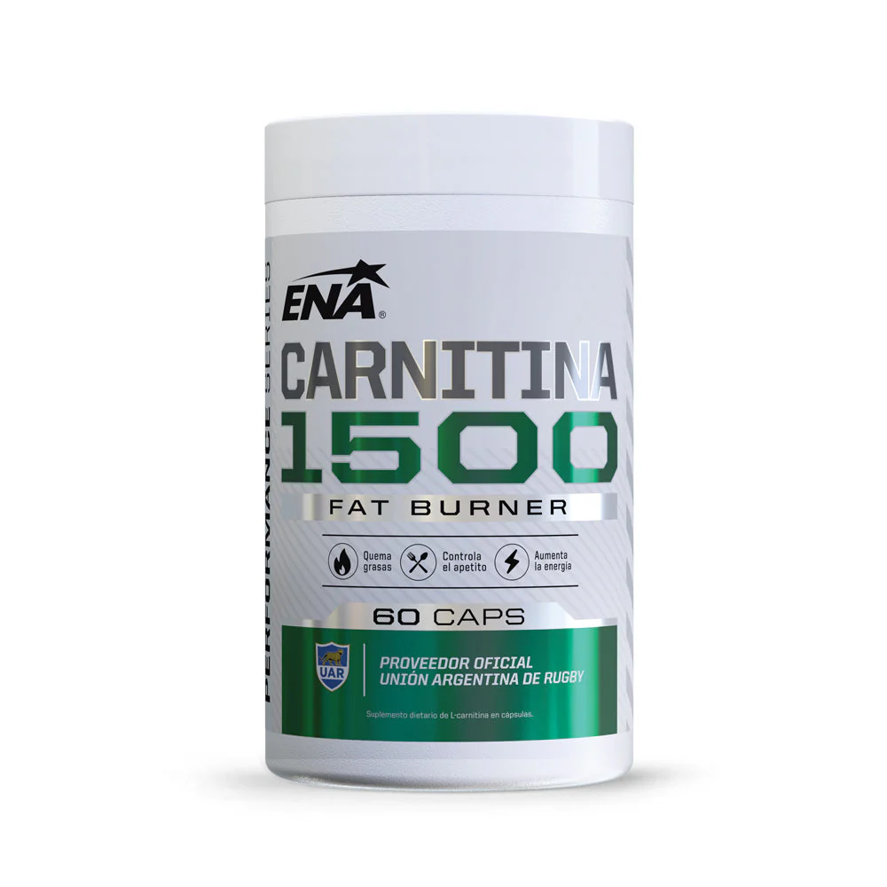 CARNITINA 1500 x 60 caps - Ena Sport