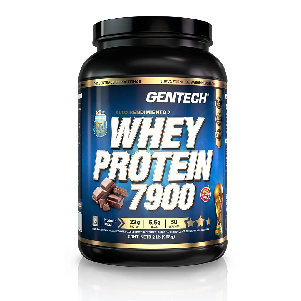 Whey protein - 7900 AFA 908 g - Gentech (Chocolate)
