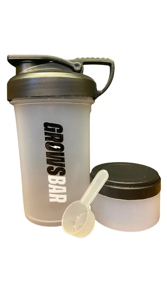 SHAKER TRANSPARENTE 500 ML WORLD NUTRITION BAR