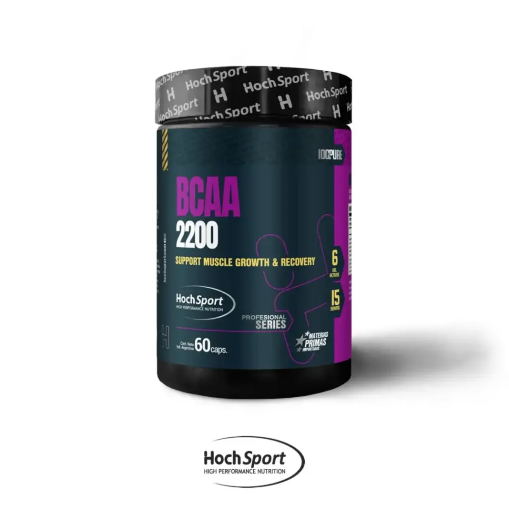 BCAA 2200 X 100 capsulas HOCH SPORT