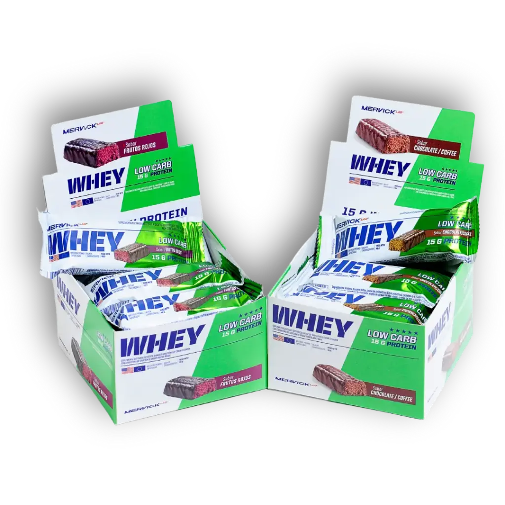 LOW CARB PROTEIN BAR x 12 unidades - Mervick