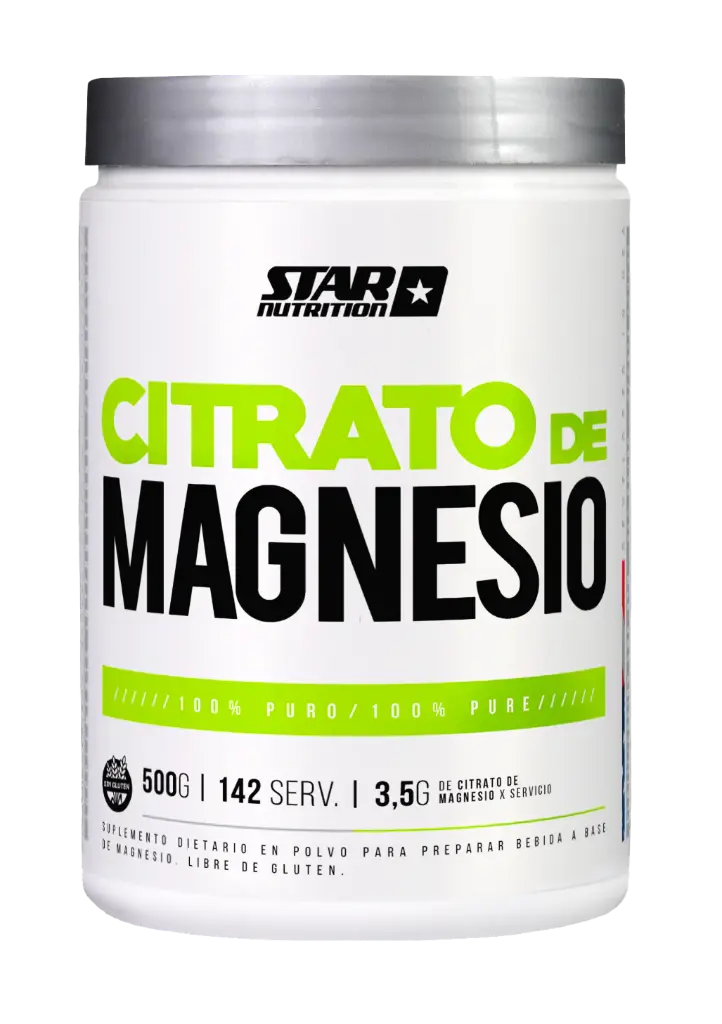 CITRATO DE MAGNESIO x 500 g - Star Nutrition (Sin sabor)