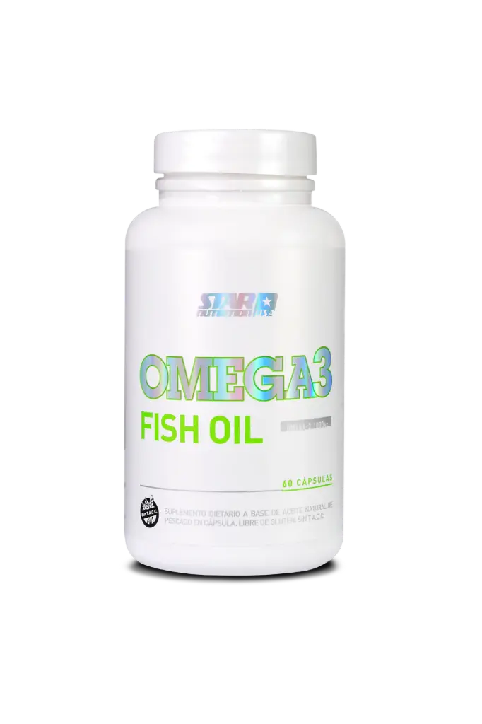 OMEGA 3 FISH OIL X 60 CAPS STAR NUTRITION