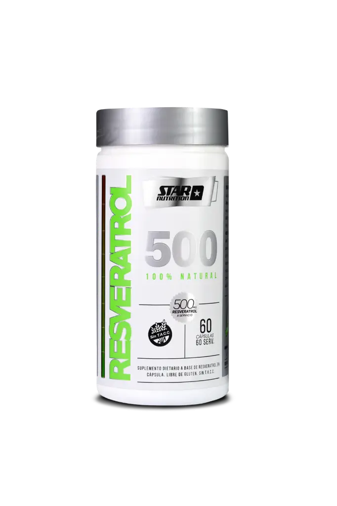 Resveratrol 500 x 60 caps STAR NUTRITION