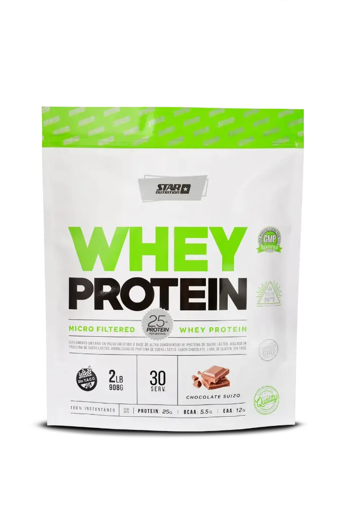 [01010303] WHEY PROTEIN x 2 lb doypack - Star Nutrition (Chocolate)