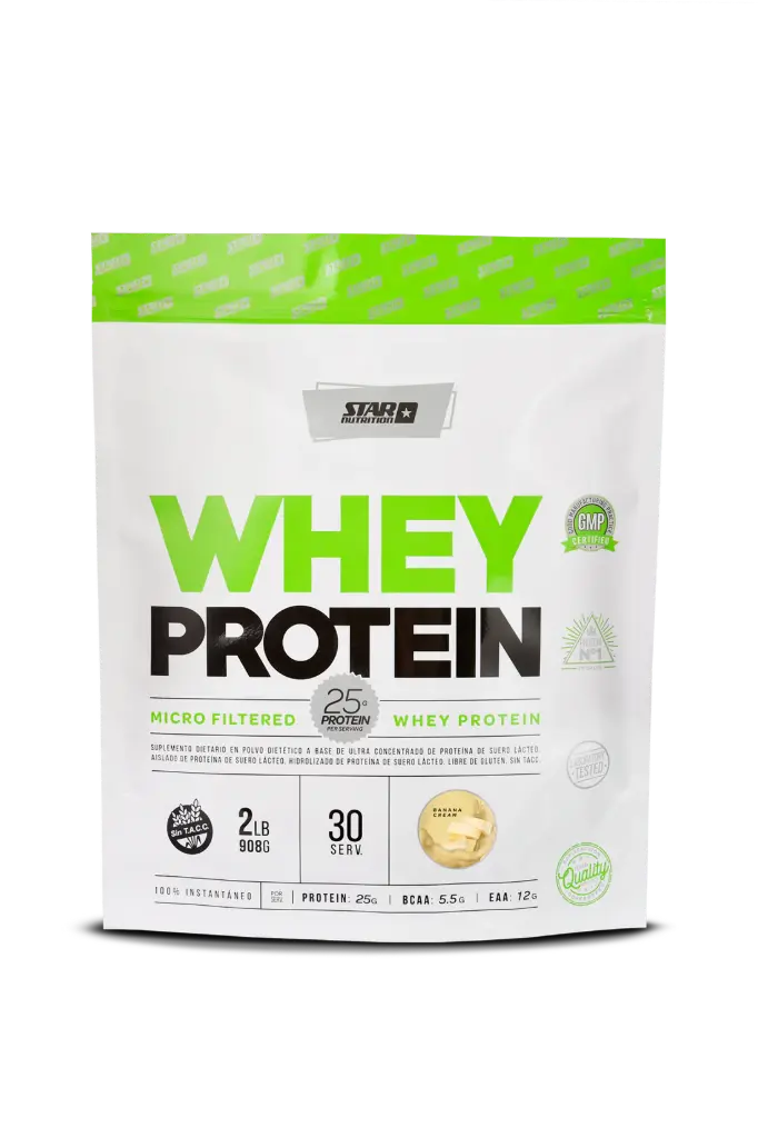 Whey Protein x 2 lbs DOYPACK STAR NUTRITION