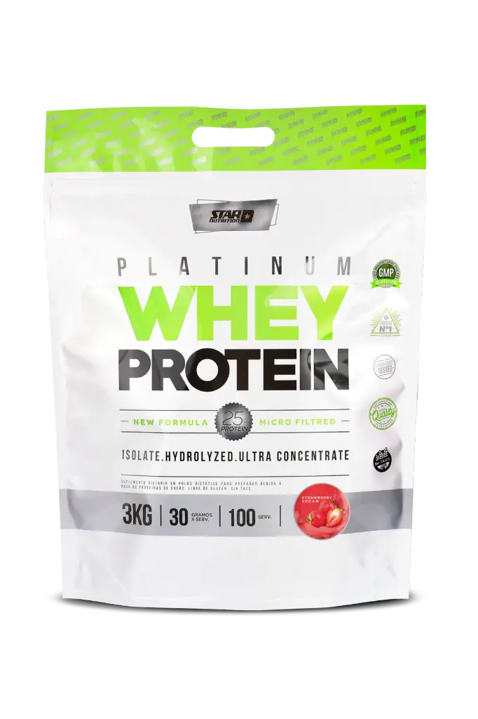 Platinum Whey Protein x 3Kgs STAR NUTRITION