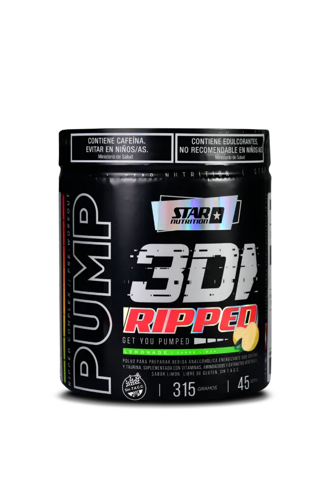 PUMP 3D EVOLUTION RIPPED x 315 g - Star Nutrition (Lemon)