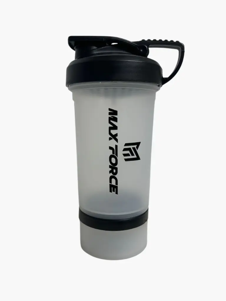 SHAKER TRANSPARENTE 500 ML MAX FORCE