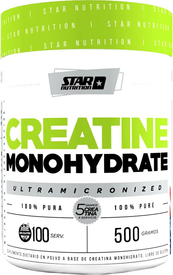 [010204] CREATINA MONOHIDRATO EEUU x 500 g - Star Nutrition