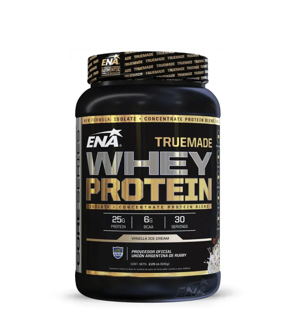 WHEY PROTEIN TRUEMADE (ISOLATE+CONCENTRATE) x 2,05 lb - Ena Sport (Chocolate)