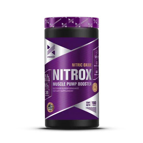 NITROX (OXIDO NITRICO) x 180 caps XTRENGHT NUTRITION