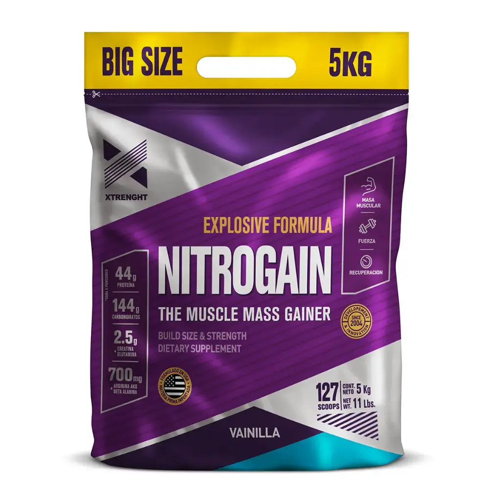 NITROGAIN x 5 kg - Xtrenght Nutrition (Chocolate)