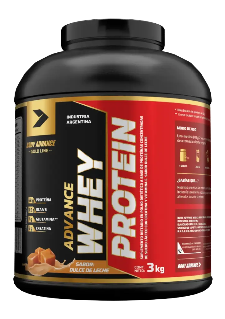 WHEY PROTEIN X 3 KG BODY ADVANCE