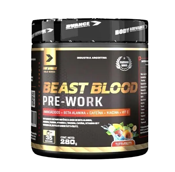 BEAST BLOOD (PRE WORK) x 280 g - Body Advance (Uva)