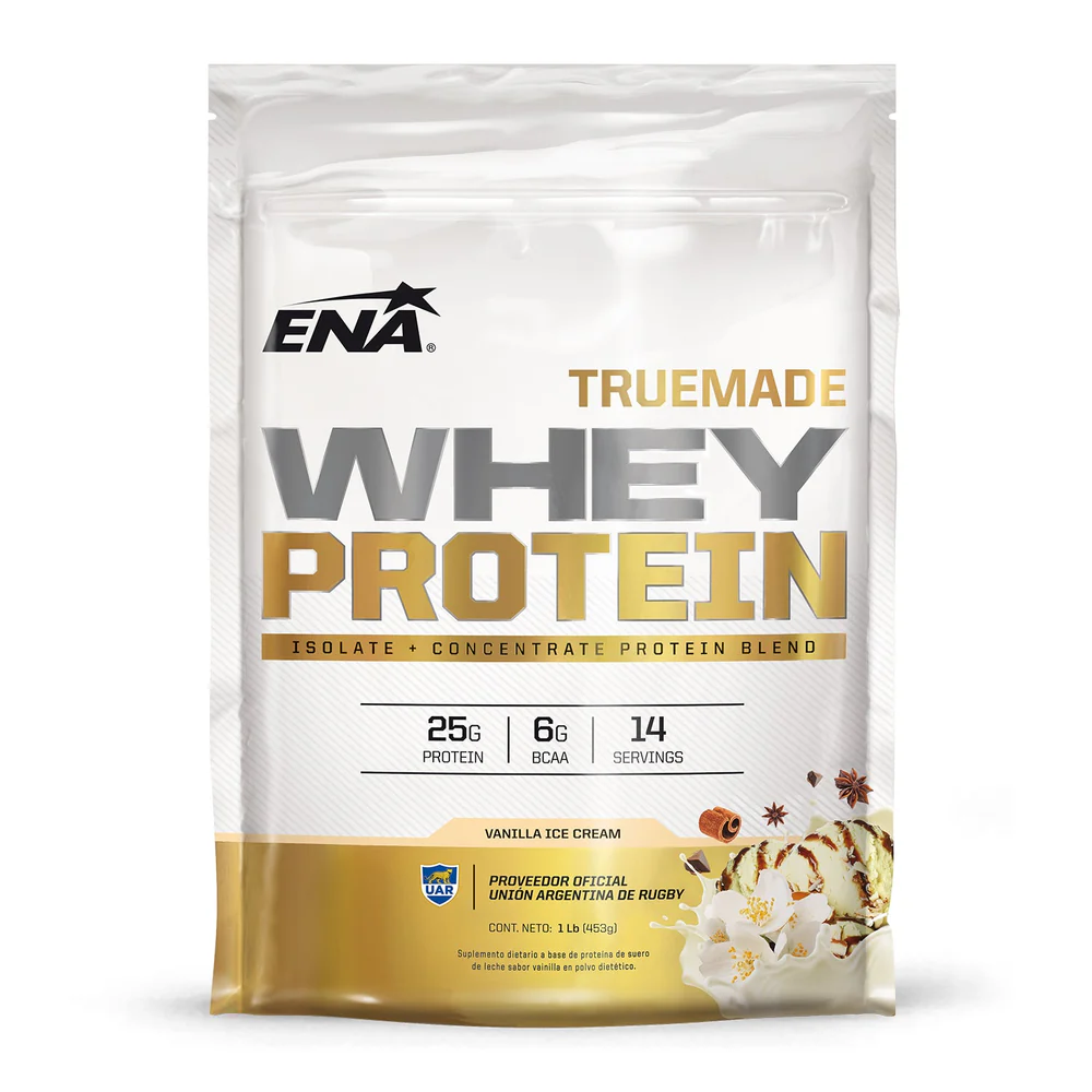 WHEY PROTEIN TRUE MADE (ISOLATE+CONCENTRATE) X 1 LB ENA SPORT
