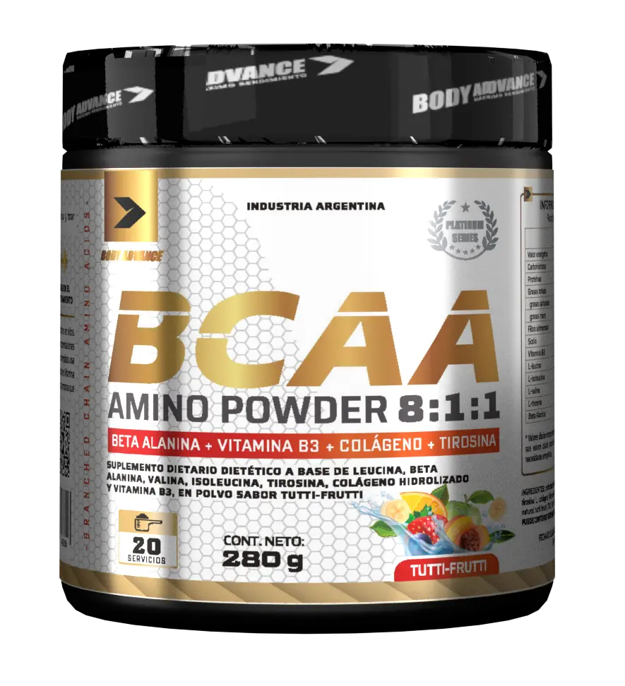 BCAA AMINO 8.1.1 X 280 GRS BODY ADVANCE