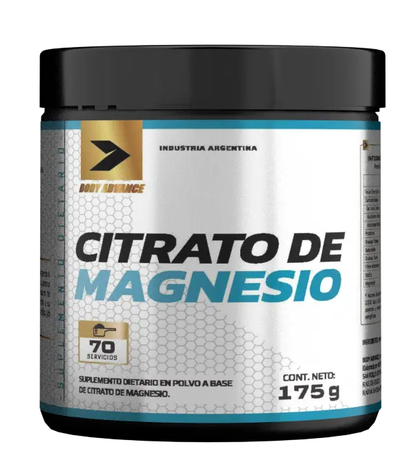 MAGNESIO CITRATO X 175 GRS BODY ADVANCE