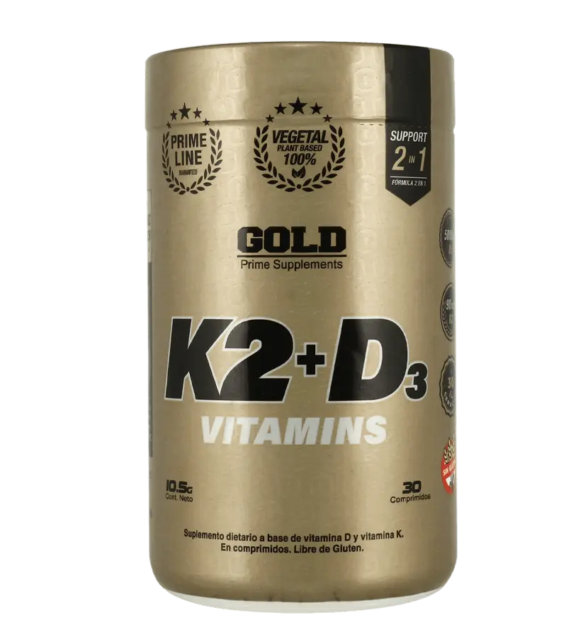 K2 + D3 VITAMINS - Gold Nutrition