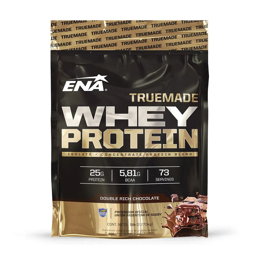 WHEY PROTEIN TRUE MADE WP BIG SIZE x 5 lb - Ena Sport (Chocolate)