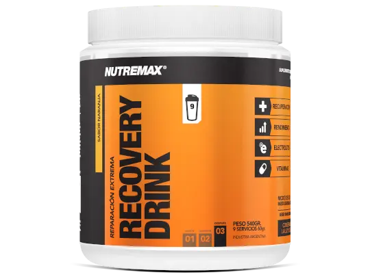 RECOVERY DRINK 1500 g - Nutremax (Naranja)
