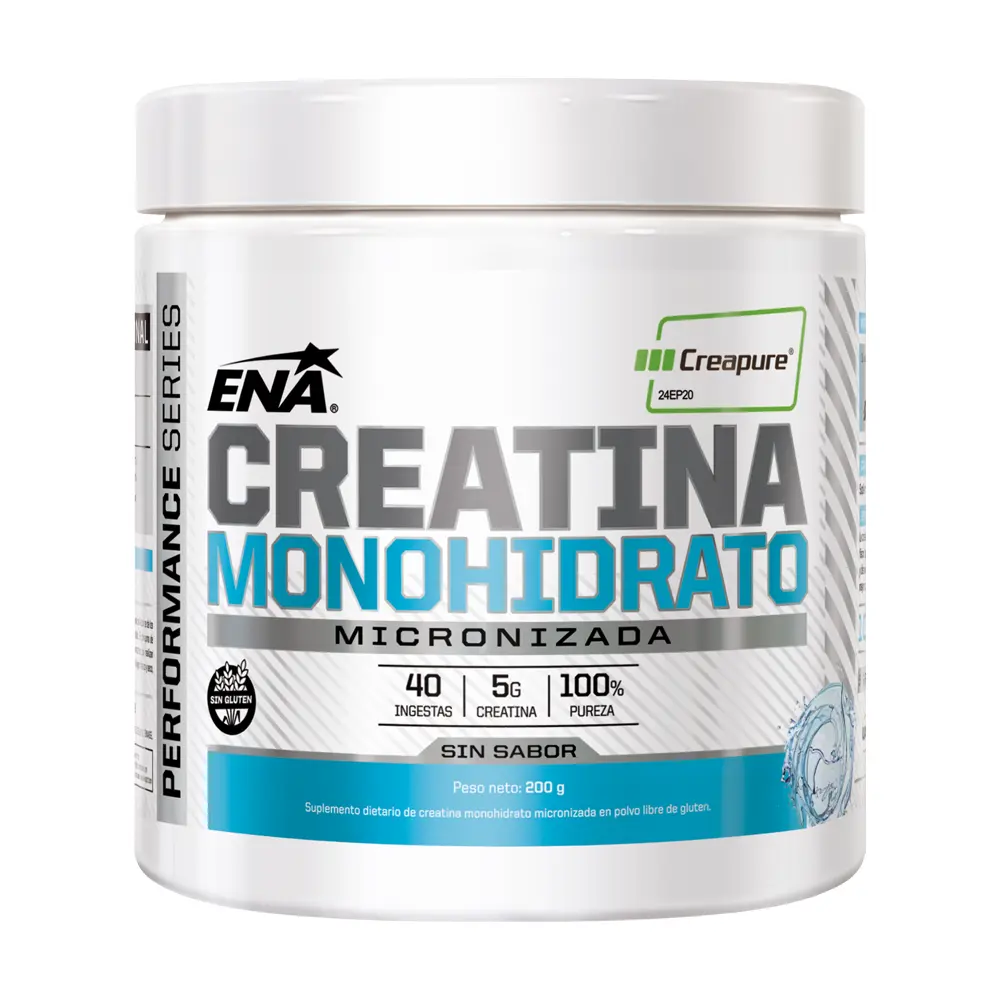 CREATINA MONOHIDRATO CREAPURE 200 g - Ena Sport