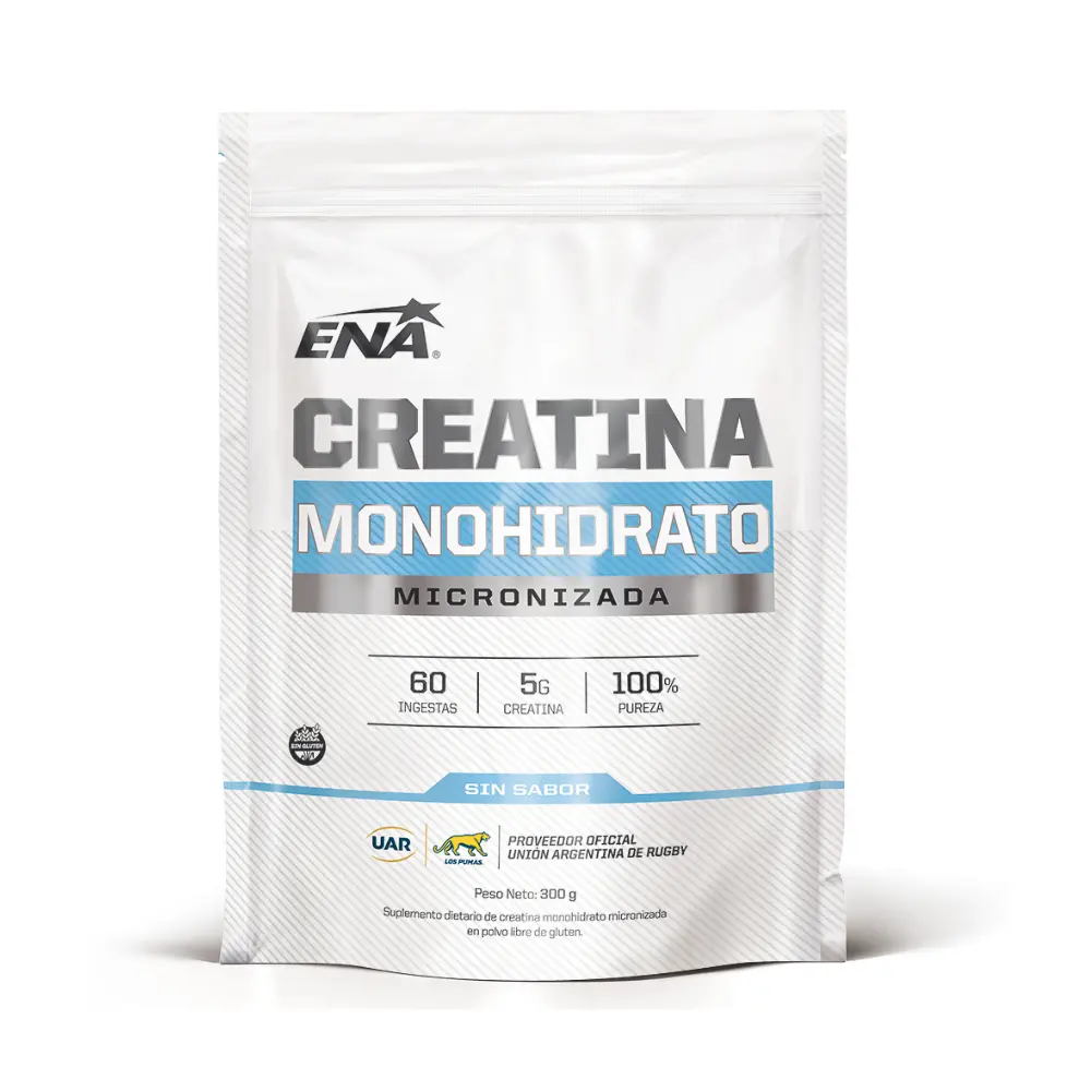 CREATINA MICRONIZADA Doypack x 300 g - Ena Sport (Sin sabor)