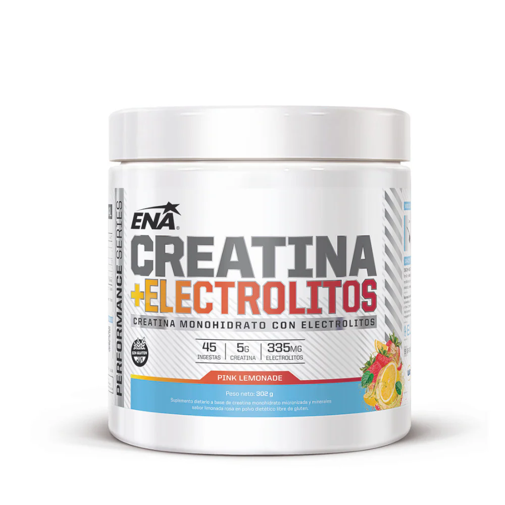 CREATINA + ELECTROLITOS P.L 302 GRS ENA SPORT