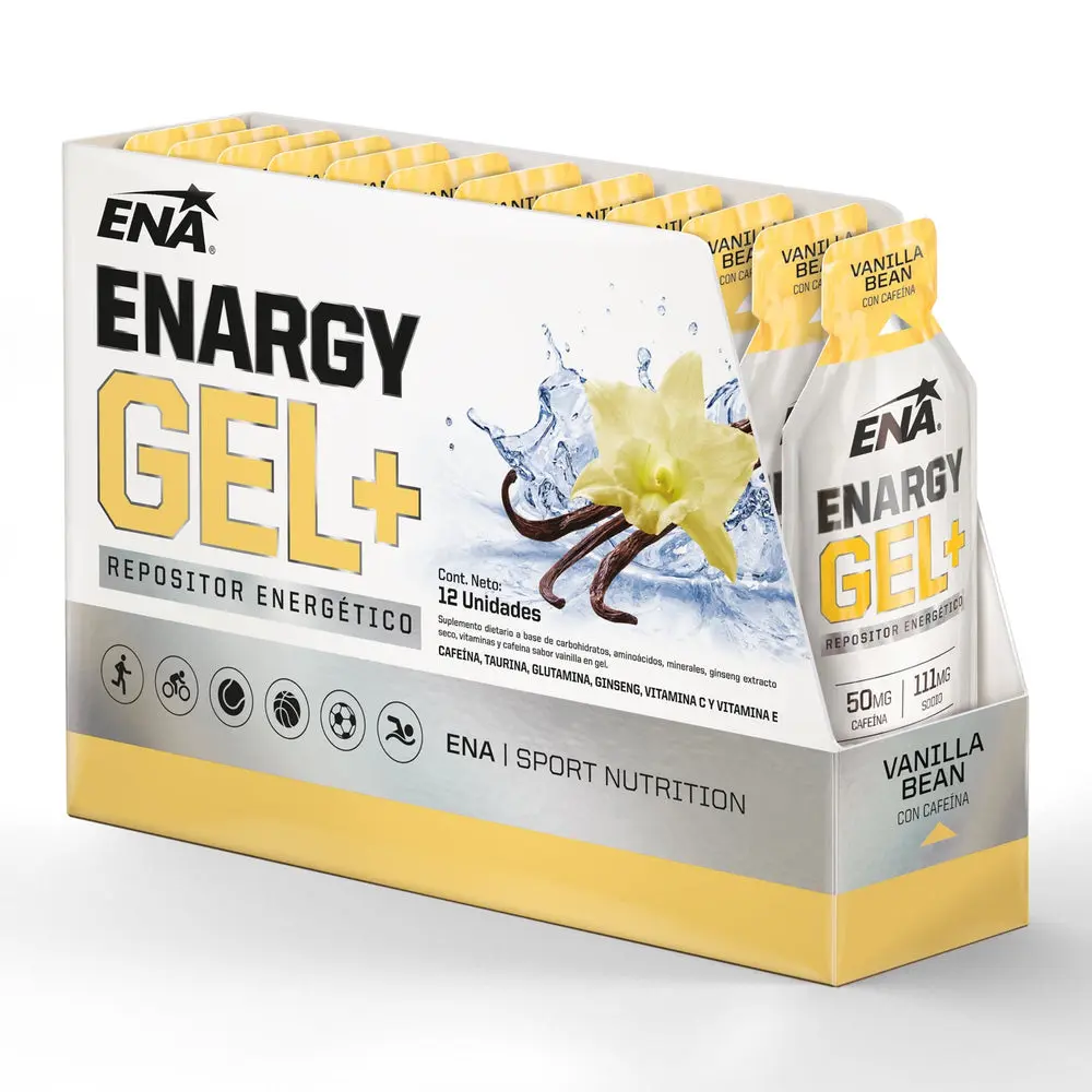 ENARGY GEL CON CAFEINA x 12 sobres - Ena Sport