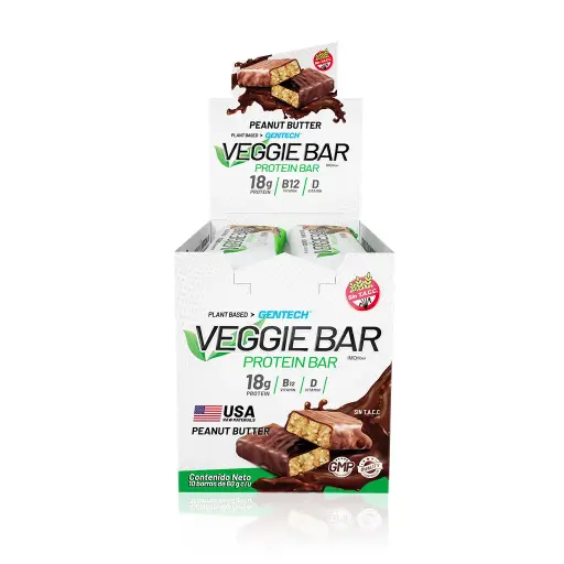 Veggie Bar x 10 unidades GENTECH