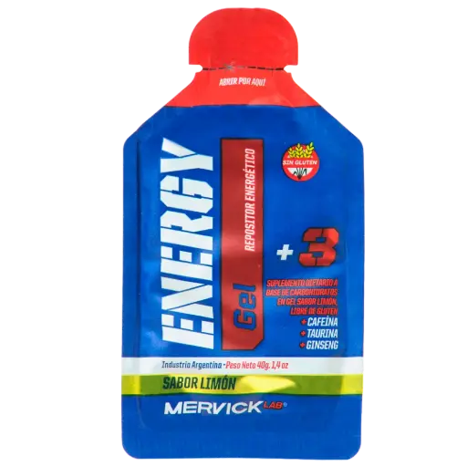 ENARGY GEL CON CAFEINA X 12 SOBRES MERVICK