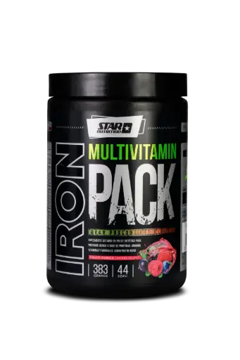 IRON PACK MULTIVITAMIN POWDER 383 GRS X 44 SERV STAR NUTRITION