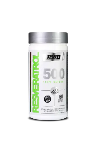 Resveratrol 500 x 60 caps STAR NUTRITION