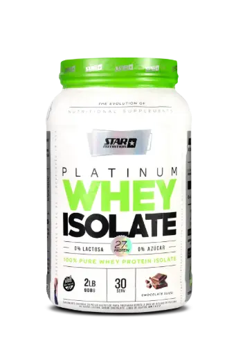 Platinum Whey isolate x 2 lbs STAR NUTRITION