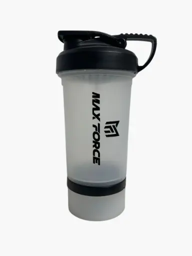 SHAKER TRANSPARENTE 500 ML MAX FORCE