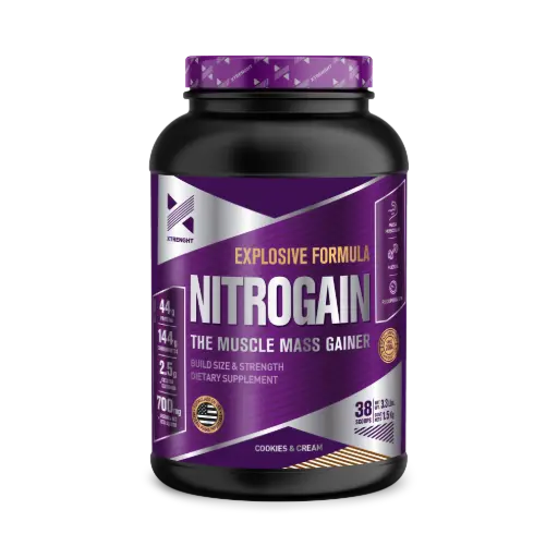 NITROGAIN x 1,5 kgs XTRENGHT NUTRITION