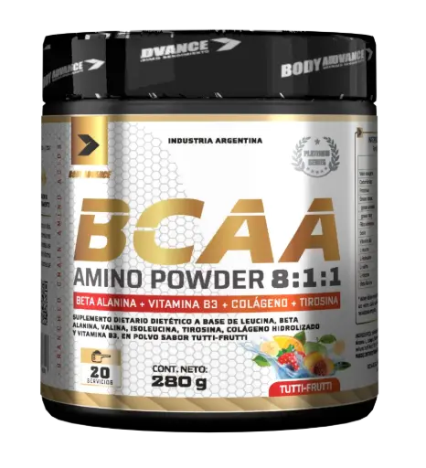 BCAA AMINO 8.1.1 X 280 GRS BODY ADVANCE