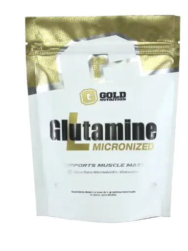 L-GLUTAMINE MICRONIZADA x 225 g GOLD NUTRITION