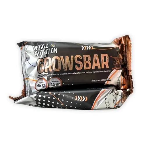 GROWSBAR X 12 UN WORLD NUTRITION BAR