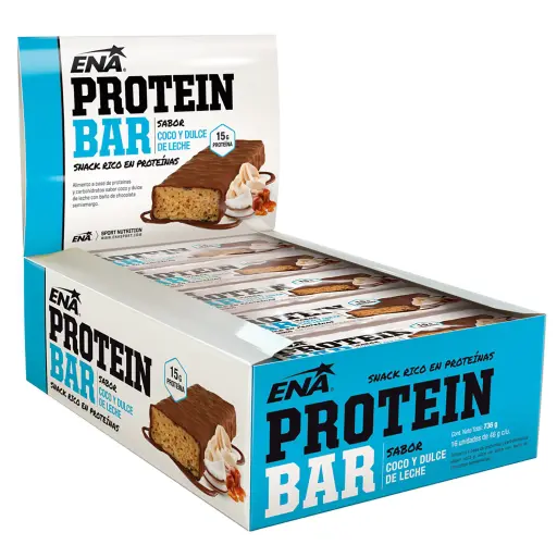 PROTEIN BAR CAJA X 16 UNIDADES ENA SPORT