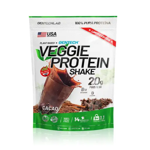 PLANT BASED PROTEIN SHAKE GENTECH x 500 grs