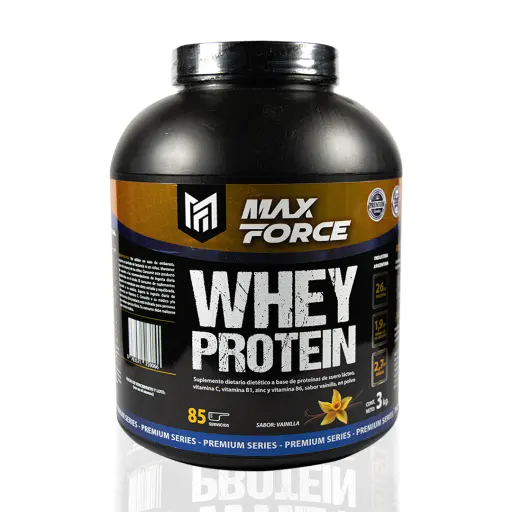 WHEY PROTEIN X 3 KGS MAX FORCE