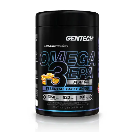 Omega 3 Epa Fish Oil x 60 Caps Blandas GENTECH